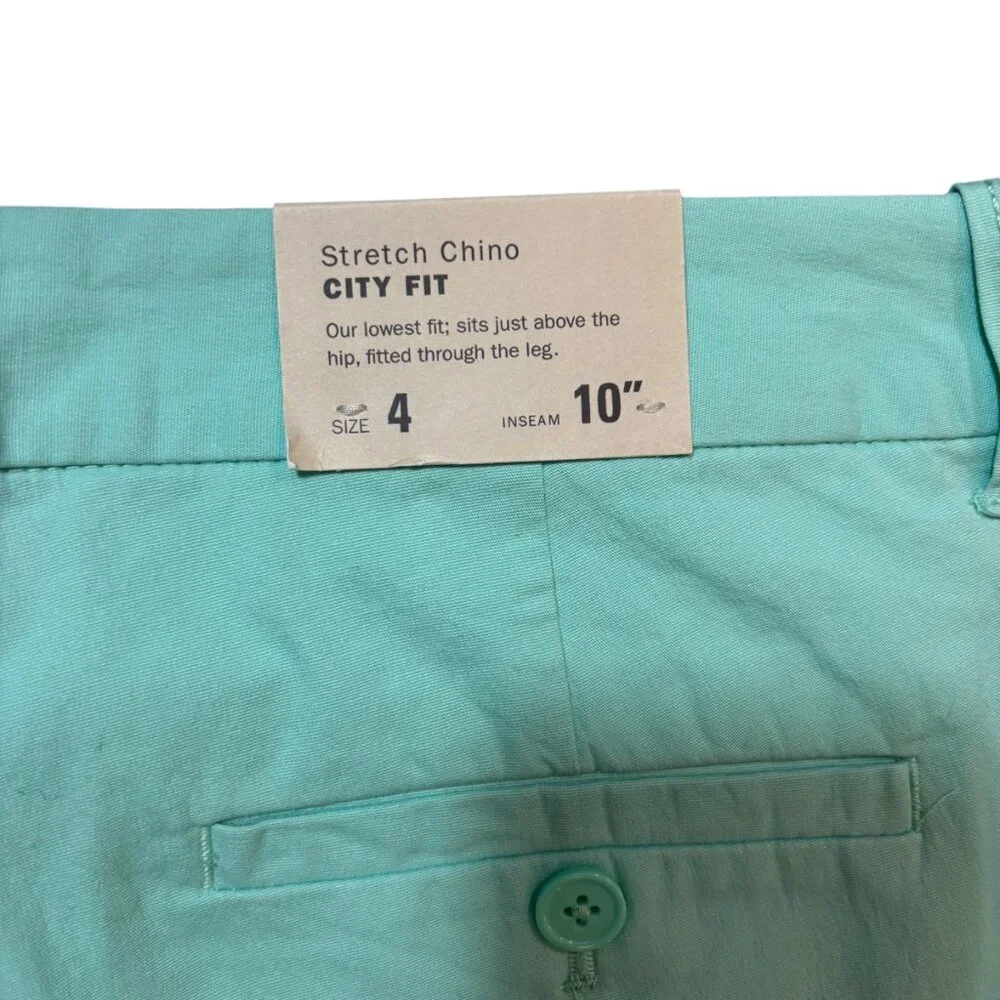 J. Crew Bermuda Stretch Chino City Fit Women's Shorts‎ NWT